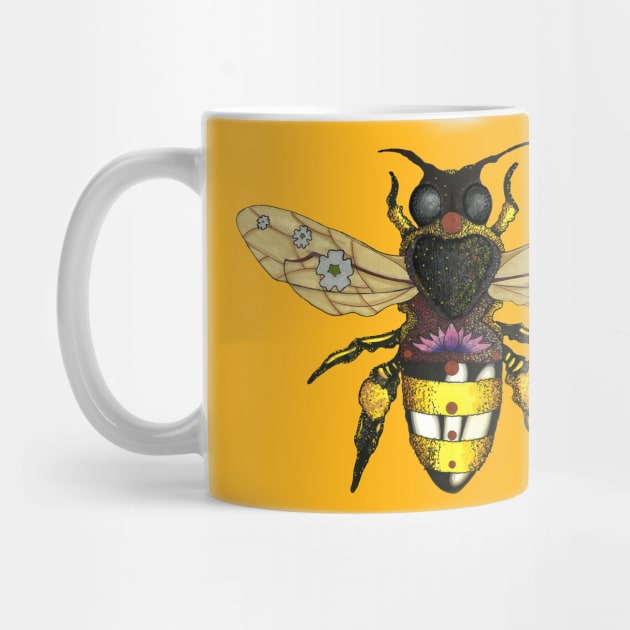 Lotus Bee by wrg_gallery